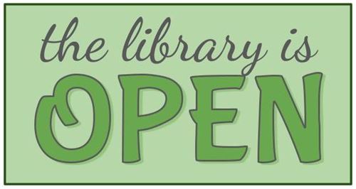 the library is open